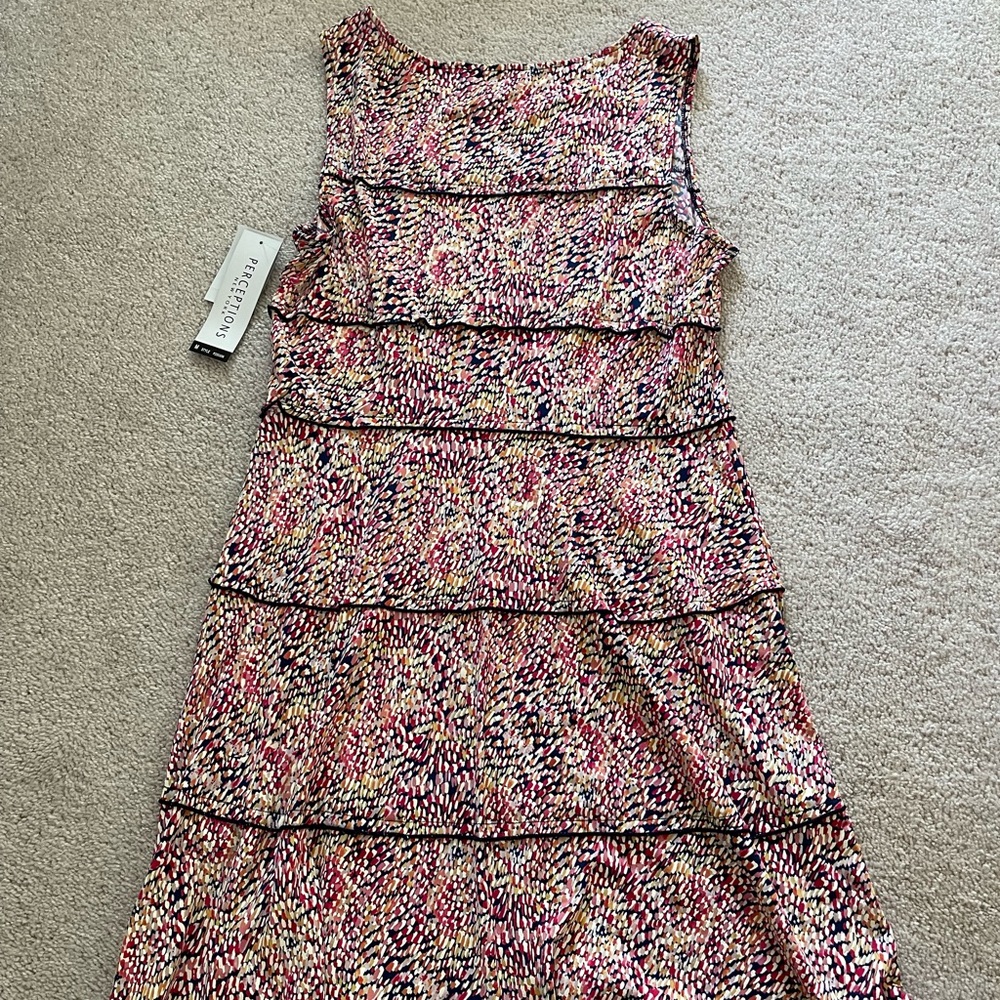 Perceptions New York sleeveless dress size M NWT - Picture 2 of 7